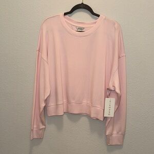 Danskin Light Pink Women's Hoodie Thumb Holes